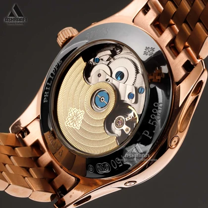 ساعت پتک فیلیپ صفحه سبز Patek Philippe Annual Calendar RGG1