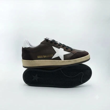 کفش کتانی ونس مدل Golden Goose موکا کد 295811