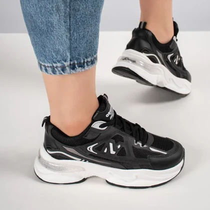 کفش و کتانی زنانه مدل نیوبالانس newbalance رنگ مشکی
