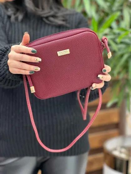 کیف مستطیل بند گره‌ای