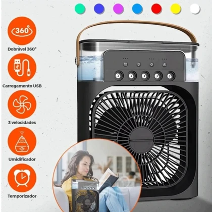 مینی پنکه رومیزی مه پاش Air Cooler Fan