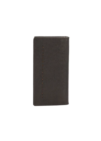 کیف پول پالتویی مردانه چرم کروکو مدل کابوی new