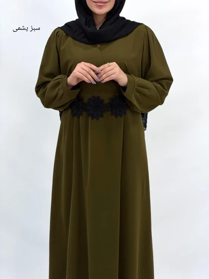 پیراهن مانتویی بلند آرون(ایراد دار)
