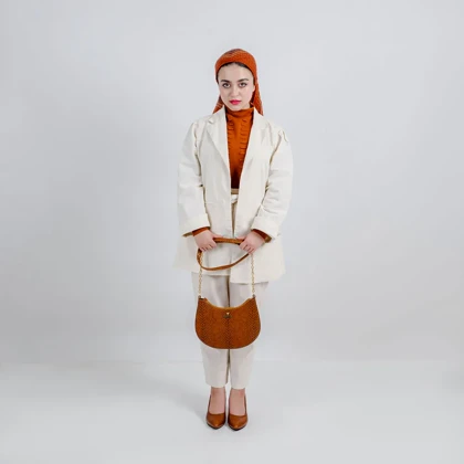 کیف دوشی زنانه مدل دلسا کد077-MRV