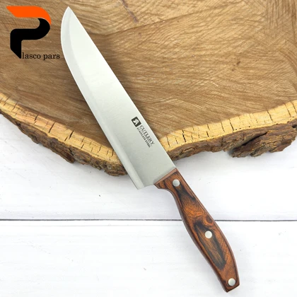 چاقو دسته چوبی کاتلری 19