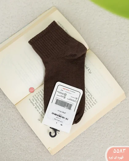 جوراب نیم ساق پاستلی 5583