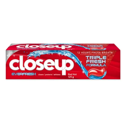 خمیر دندان کلوس آپ سری Ever Fresh مدل Red Hot وزن 125 گرم