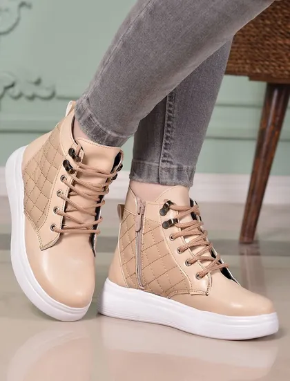 نیم بوت زنانه مدل دوختی کد 602