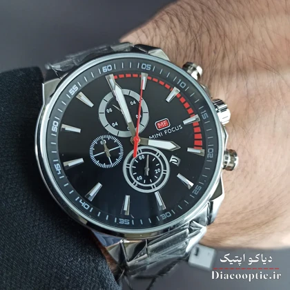ساعت مچی مردانه اورجینال موتور ژاپنی برند مینی فوکوس سه موتور مدل Mf0085G.02
