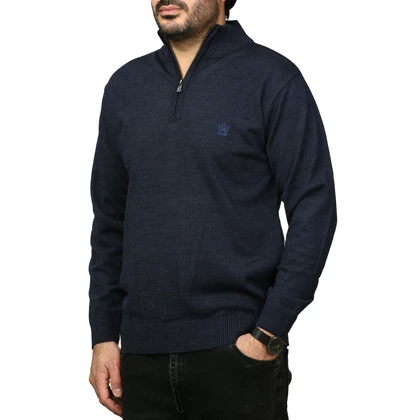 پلیور بافت نیم زیپ ماراتن مدل 1719854