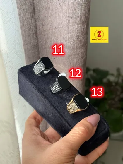 انگشتر مردانه استیل