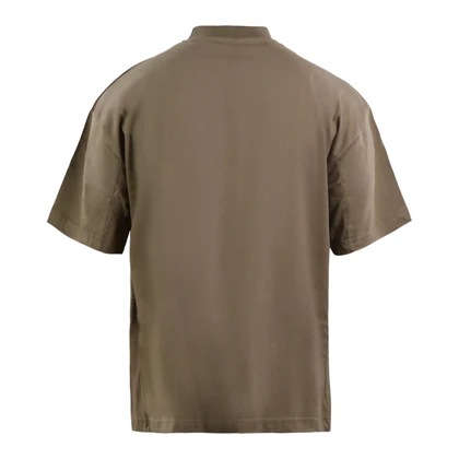 تیشرت اسپرت بیسیک مدل SPL-4M1248 خاکی