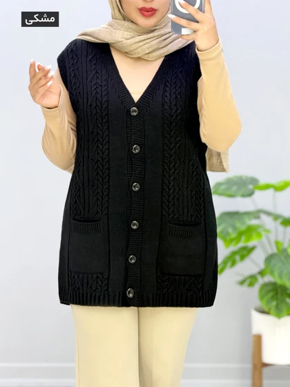 ژیله جلودکمه بافت رادنوش کد 225605