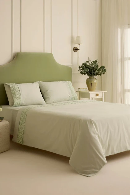 سرویس روتختی دو نفره Karaca Home مدل Rosal پنبه‌ای