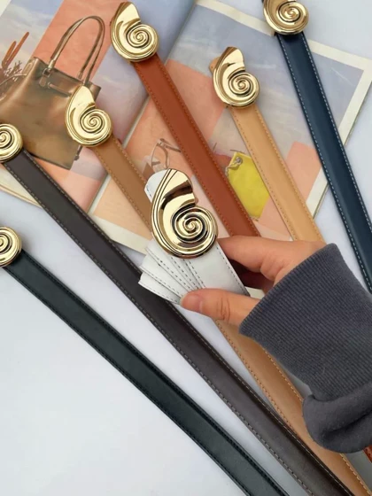 کمربند زنانه حلزونی کد 012