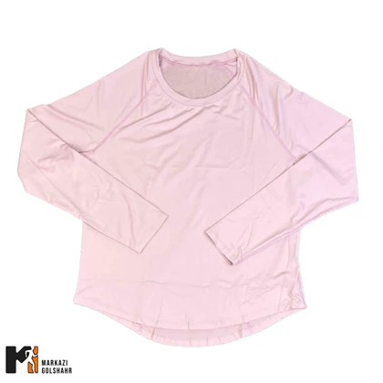 تیشرت زنانه آستین بلند پارچه اسپان کد 098