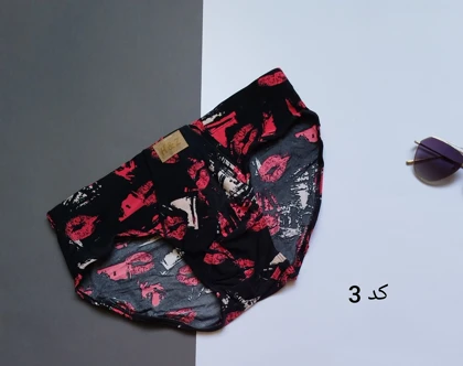 شورت تک مردانه گیاهی مدل اسلیپ طرح فانتزی کولسی