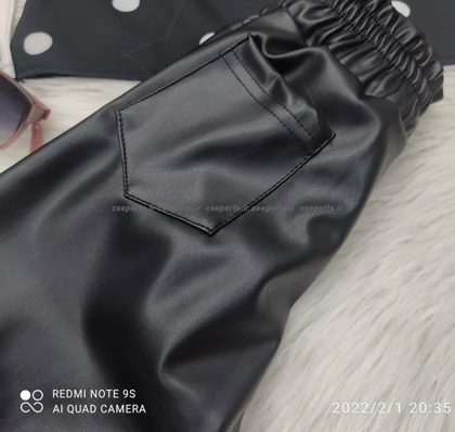 ست شومیز ولگ چرم مجلسی