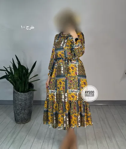 پیراهن حریر شبنم