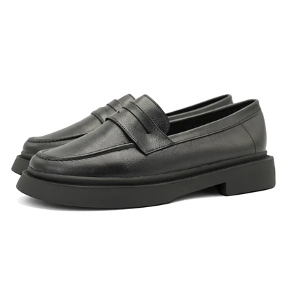کفش کالج زنانه مدل Flat shoes - 0078_Black