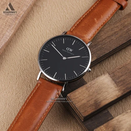 ساعت دنیل ولینگتون بند چرمی Daniel Wellington 00117K