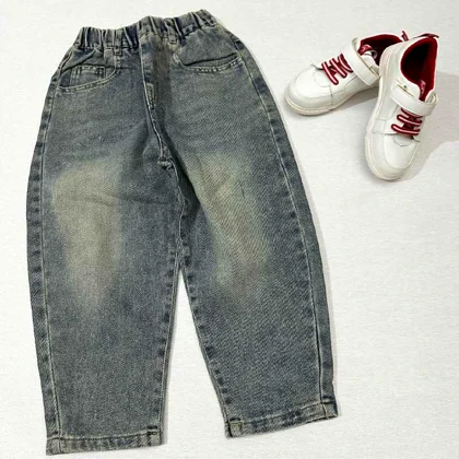 شلوار جین بچه گانه SHAKEAIR سنگ شور