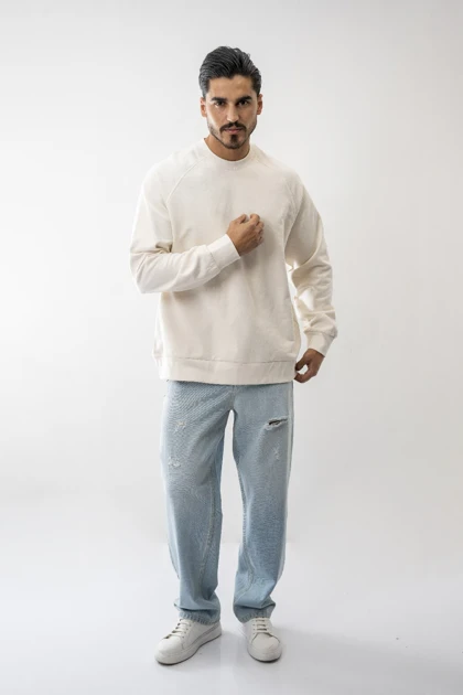 دورس سه نخ آستین رگلان مردانه