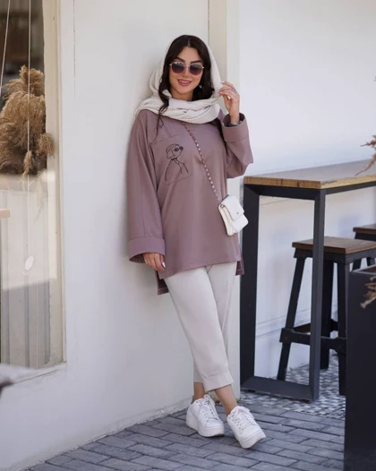 تونیک شلوار مدل الیسا کد 2890