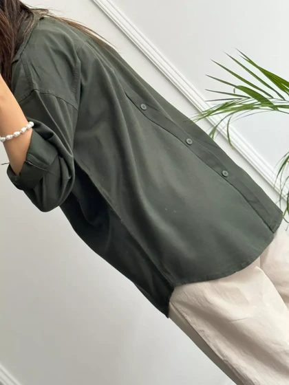 مانتو کتان تیانا ( دارای ایراد جزئی )