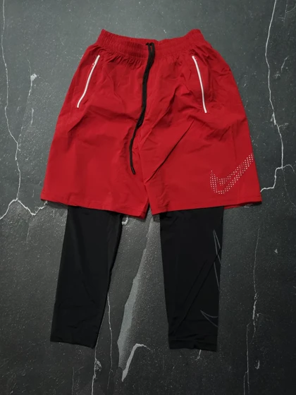 ست تیشرت و لگ شلوارک نایکی قرمز