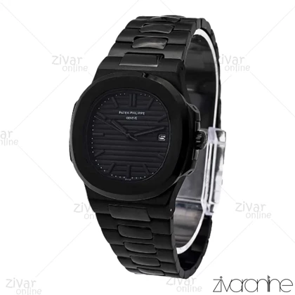 ساعت پتک فیلیپ ناتیلوس مردانه تمام مشکی 106036