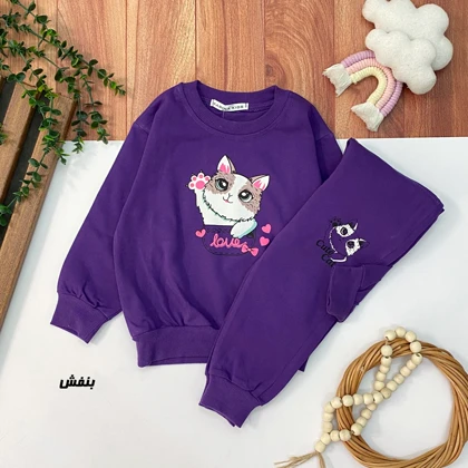 بلوز شلوار مدل پیشی رنج 1/5،2سال