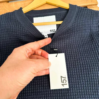 بلوز بچه گانه برند 157 اورجینال سورمه ای