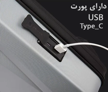 کیف کوله پشتی لپ تاپ 15.6 اینچ ضد سرقت اورجینال بنج BANGE 7682