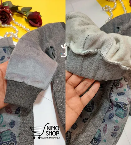 بلوز شلوار تو کرکی دخترانه مدل جغد