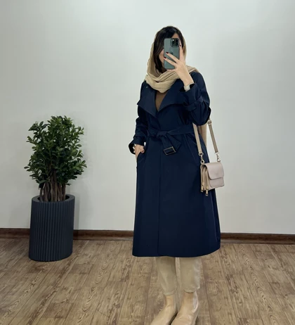 بارانی بلند ضد آب ژیکان