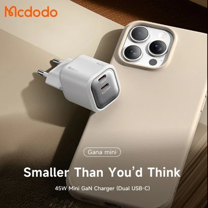 شارژر دیواری 45 وات مک دودو Mcdodo مدل CH-1001 درگاه تایپ سی