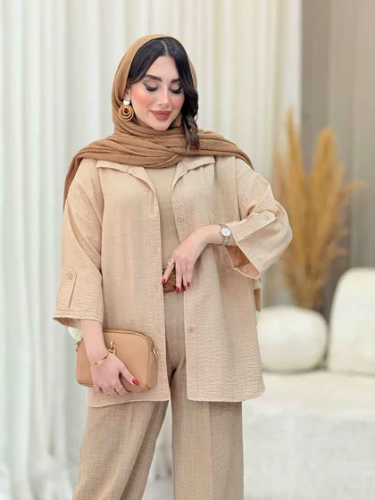 مانتو تک جیب آستین پاگن آندیا