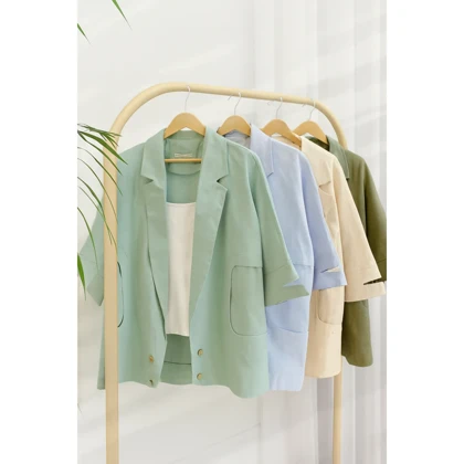 مانتو کتی آستین چاک‌دار