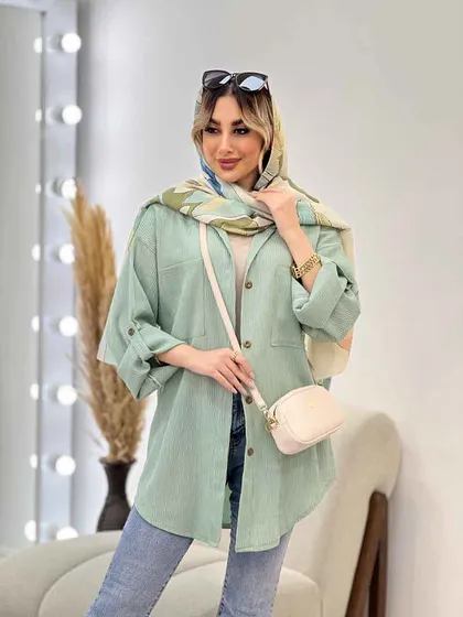 مانتو شومیزی دو جیب