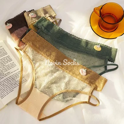 شورت توری خال‌خالی (سایز 38 الی 42)