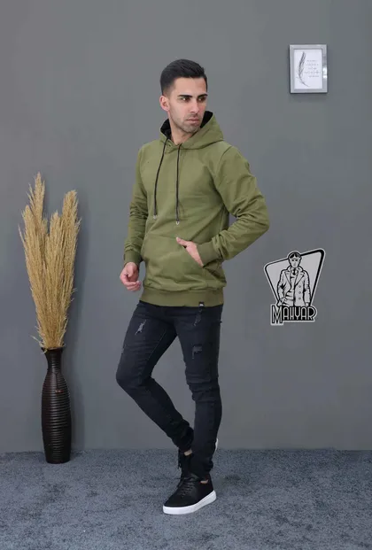 هودی کلاهدار ساده ZARA