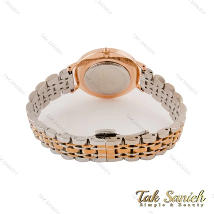 ساعت دنیل ولینگتون زنانه دورنگ رزگلد صفحه سفید متوسط DW-4424-32-L