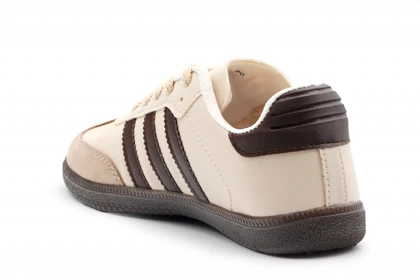 کفش کتانی زنانه مدل samba - 0048_black_White
