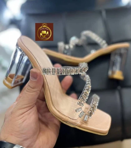 صندل نگینی مجلسی زنانه مبینا