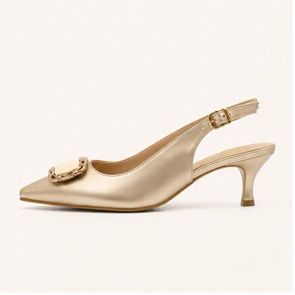 کفش مجلسی زنانه پاشنه‌دار 5 سانت مدل 400946 _ sandal valentino