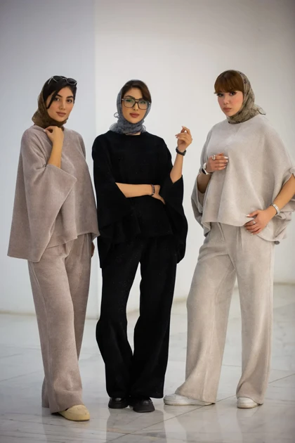 پانچ جلو بسته آستین دکمه