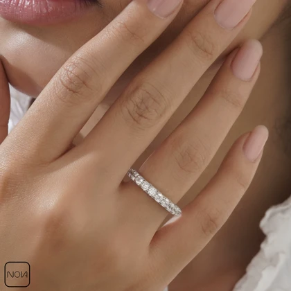 انگشتر نقره زنانه کد 451222