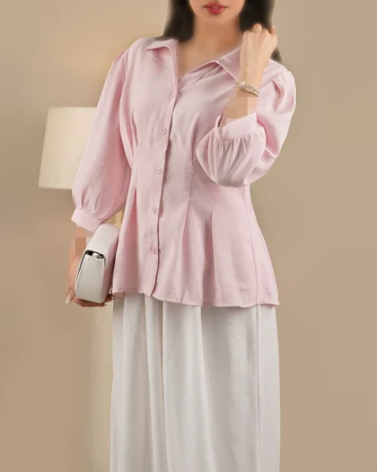 شومیز کمر پیله نازان کد 29565
