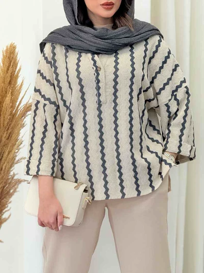 شومیز جلو بسته بغل چاک